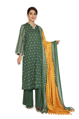 NISHAT 3PC Printed Khaddar