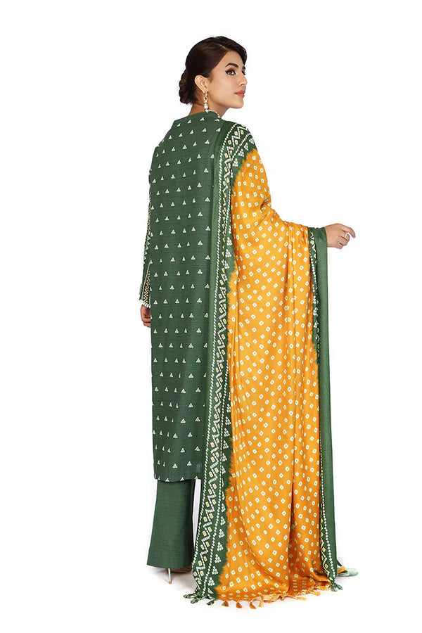 NISHAT 3PC Printed Khaddar