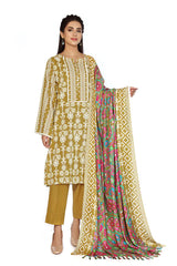 NISHAT 3PC Printed Khaddar RA-25N