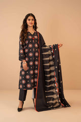 NISHAT 3PC Printed Khaddar RA-23N