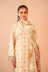 NISHAT 3PC Printed Khaddar RA-01