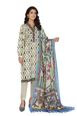 NISHAT 3PC Printed Khaddar RA-21N