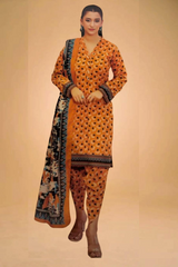 ITTEHAD 3PC Printed Khaddar