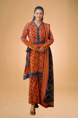 ITTEHAD 3PC Printed Khaddar