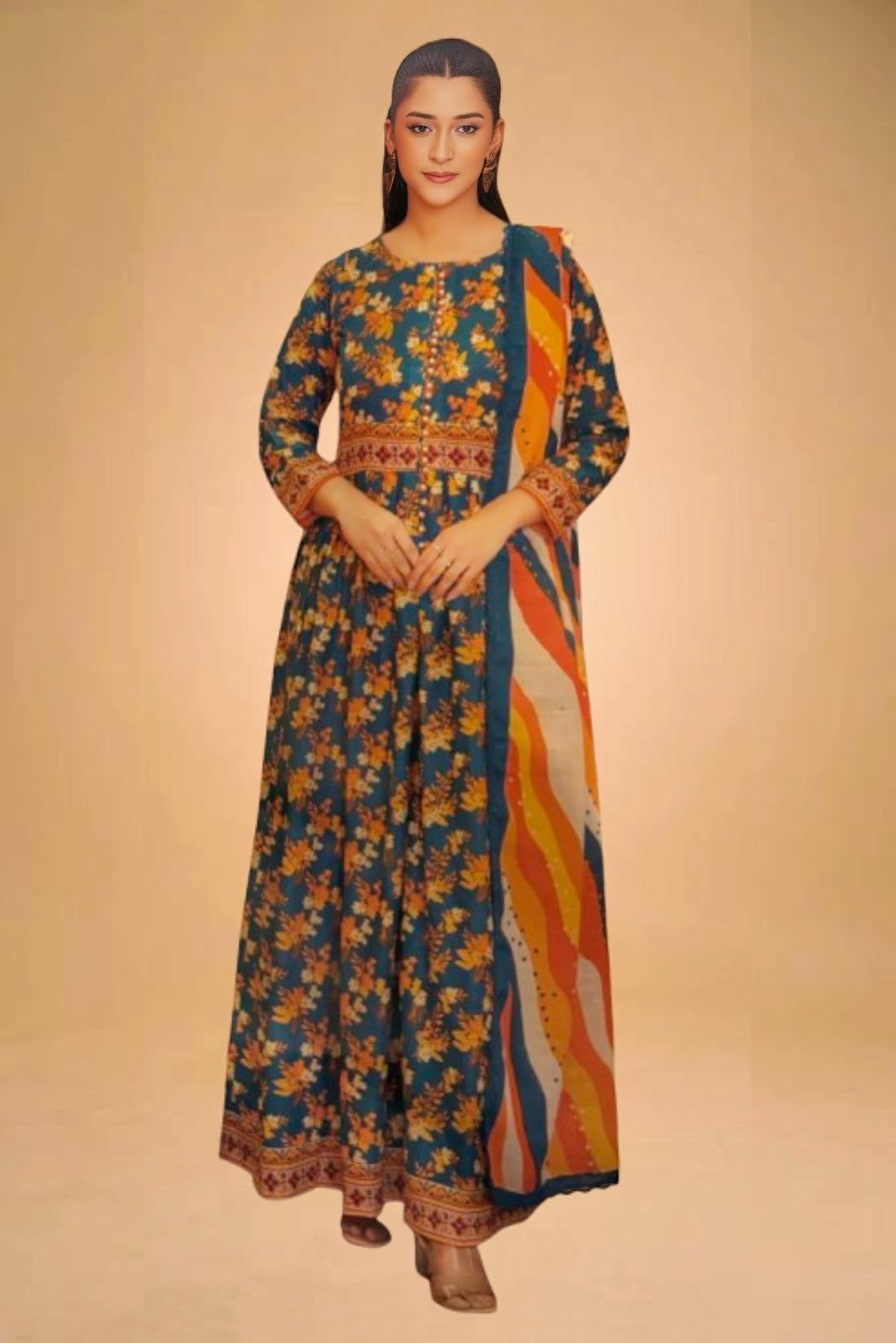 ITTEHAD 3PC Printed Khaddar