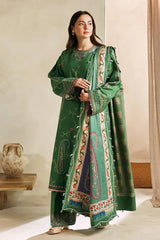 ZARA SHAH JAHAN - 3PC DHANAK EMBROIDERED RA-102W