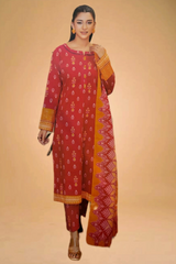 ITTEHAD 3PC Unstitched Khaddar