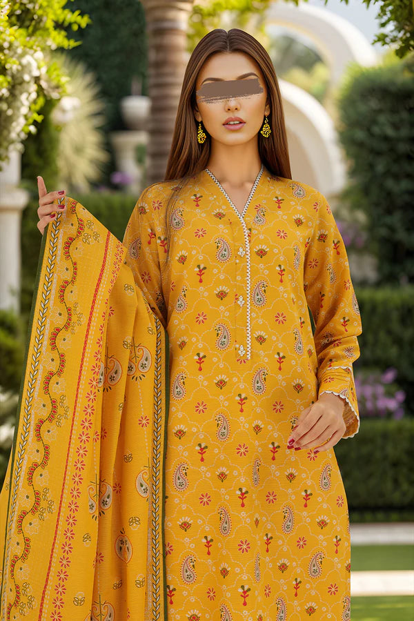 SAYA 3PC Printed Khaddar RA-14A