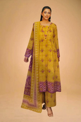 ITTEHAD 3PC Printed Khaddar